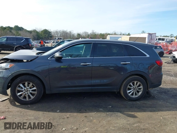 2019 Kia Sorento L with VIN 5XYPG4A30KG476773, listed as a IAAI auction lot 41345456 with 160,706 mi miles. Bid and sale history available at carsss.com. Image 15.
