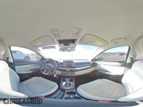 2022 Kia Forte LXS with VIN 3KPF24AD1NE496289, listed as a Copart auction lot 52029665 with 23,604 mi miles and Non Repairable. Bid and sale history available at DreamBid. Image 12.