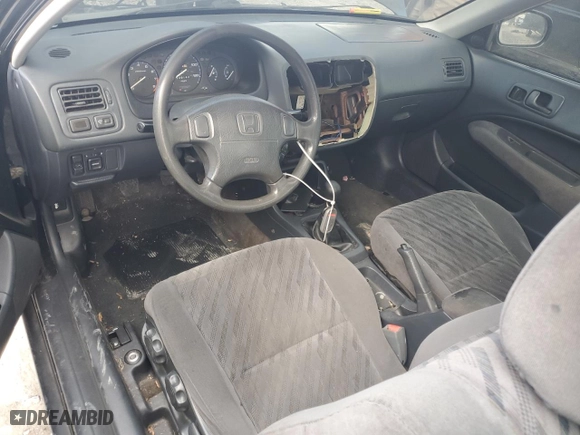 2000 Honda Civic EX with VIN 1HGEJ8149YL091008, listed as a Copart auction lot 87169674 with 149,143 mi miles and Salvage Title. Bid and sale history available at carsss.com. Image 8.