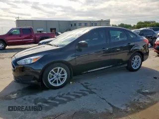 2018 Ford Focus SE with VIN 1FADP3F20JL214287, listed as a Copart auction lot 60207285 with 71,587 mi miles and Salvage title. Bid and sale history available at DreamBid. Image 1.