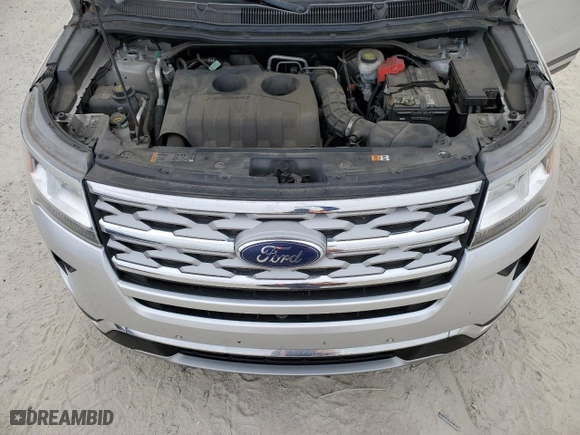 2018 Ford Explorer Limited with VIN 1FM5K7FH1JGB52380, listed as a Copart auction lot 47739835 with 128,590 mi miles and Salvage Title. Bid and sale history available at carsss.com. Image 12.
