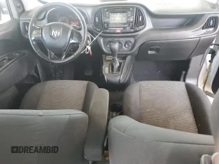 2017 Ram ProMaster City Cargo Tradesman with VIN ZFBERFAB5H6G61892, listed as a Copart auction lot 56341835 with 201,231 mi miles and Salvage title. Bid and sale history available at DreamBid. Image 8.