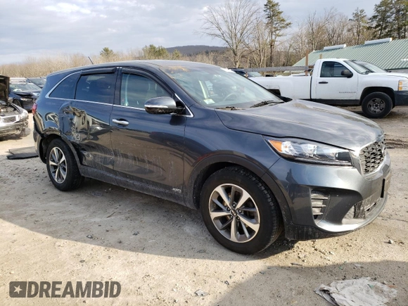 2020 Kia Sorento LX V6 with VIN 5XYPGDA53LG681717, listed as a Copart auction lot 47250395 with 66,358 mi miles and Salvage Title. Bid and sale history available at carsss.com. Image 4.