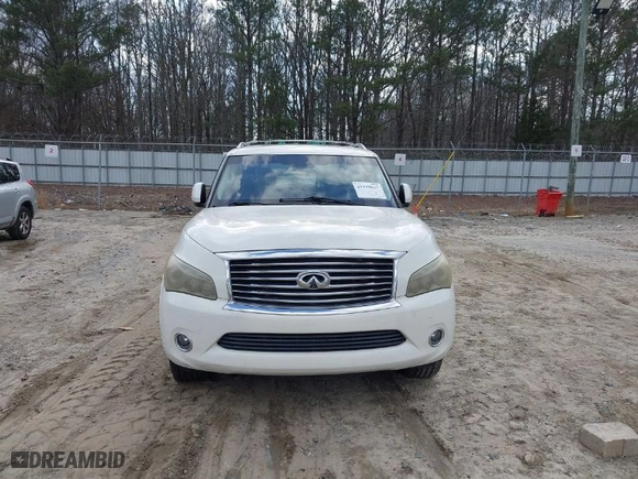 2011 Infiniti QX56 7-passenger with VIN JN8AZ2NE6B9006253, listed as a IAAI auction lot 41538637 with NaN miles. Bid and sale history available at carsss.com. Image 12.