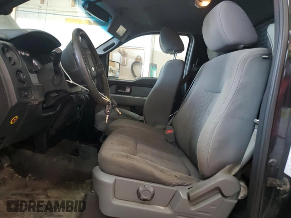 2014 Ford F-150 XL with VIN 1FTMF1EM3EKE99275, listed as a Copart auction lot 48309175 with 213,384 mi miles and Salvage Title. Bid and sale history available at carsss.com. Image 7.