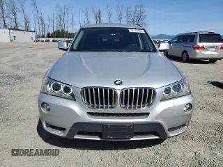 2011 BMW X3 35i with VIN 5UXWX7C58BL733760, listed as a Copart auction lot 52126905 with 139,084 mi miles and Clean Title. Bid and sale history available at DreamBid. Image 5.