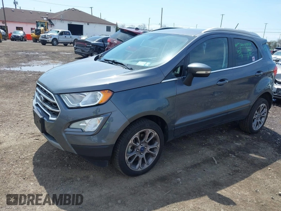 2019 Ford EcoSport Titanium with VIN MAJ6S3KLXKC271197, listed as a IAAI auction lot 42093623 with 79,199 mi miles and . Bid and sale history available at DreamBid. Image 4.