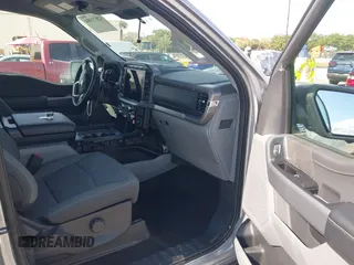 2024 Ford F-150 XLT with VIN 1FTFW3LD0RFA89460, listed as a IAAI auction lot 42073504 with 14,636 mi miles. Bid and sale history available at carsss.com. Image 5.