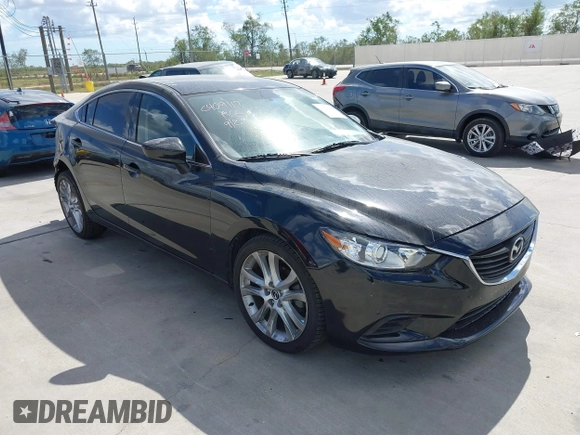 2016 Mazda Mazda6 i Touring with VIN JM1GJ1V53G1430339, listed as a IAAI auction lot 40696335 with 88,433 mi miles. Bid and sale history available at carsss.com. Image 1.
