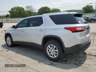 2018 Chevrolet Traverse LT Cloth z VIN 1GNERGKW8JJ113526, wystawiony jako Copart lot #59633295 z przebiegiem 111 066 mil mil oraz Szkoda całkowita • Salvage title. Historia ofert i sprzedaży dostępna na DreamBid. Obrazek 2.
