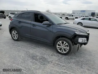2021 Hyundai Kona SEL with VIN KM8K22AA3MU750671, listed as a Copart auction lot 49712015 with 30,025 mi miles and Salvage Title. Bid and sale history available at carsss.com. Image 4.