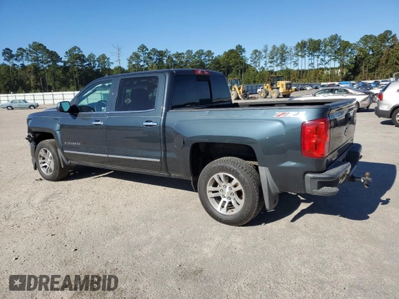 2017 Chevrolet Silverado 1500 LTZ with VIN 3GCUKSEJ4HG382713, listed as a Copart auction lot 76395764 with 134,794 mi miles and Salvage Title. Bid and sale history available at DreamBid. Image 2.