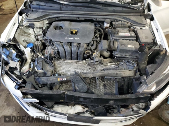 2018 Hyundai Elantra Value Edition with VIN 5NPD84LFXJH342593, listed as a Copart auction lot 42194425 with 159,963 mi miles and Salvage Title. Bid and sale history available at DreamBid. Image 11.