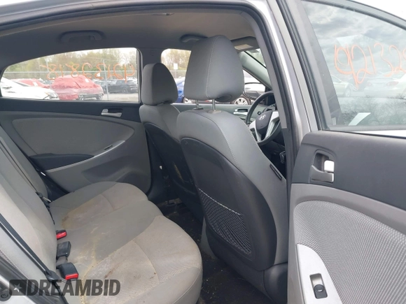 2014 Hyundai Accent GLS with VIN KMHCT4AE0EU622079, listed as a IAAI auction lot 42132818 with 132,324 mi miles. Bid and sale history available at carsss.com. Image 8.