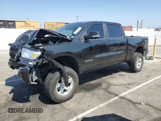 2022 Ram 1500 Big Horn z VIN 1C6RRFMG7NN441178, wystawiony jako Copart lot #72982064 z przebiegiem 16 458 mil mil oraz Szkoda całkowita • Salvage title. Historia ofert i sprzedaży dostępna na DreamBid. Obrazek 1.