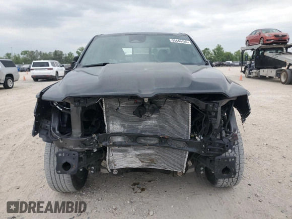 2025 Ram 1500 Big Horn with VIN 1C6SRFFP4SN560753, listed as a Copart auction lot 53446165 with 3,672 mi miles and Salvage Title. Bid and sale history available at carsss.com. Image 5.