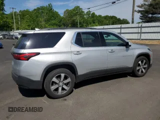 2022 Chevrolet Traverse LT с VIN 1GNERHKW4NJ127564, выставлен на аукционе Copart как лот 56551105 с пробегом 125 404 миль миль и Чистый • Clean title. История ставок и продаж доступна на DreamBid. Изображение 3.