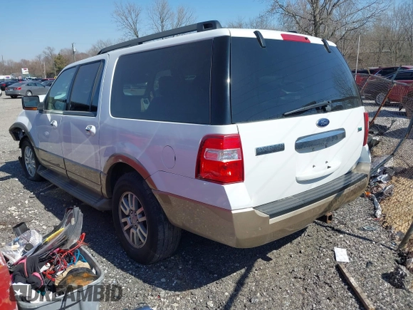 2014 Ford Expedition EL XLT with VIN 1FMJK1J50EEF37813, listed as a IAAI auction lot 41769599 with 214,041 mi miles. Bid and sale history available at carsss.com. Image 3.