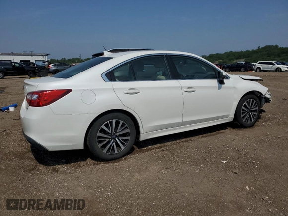 2018 Subaru Legacy Premium with VIN 4S3BNAF60J3042017, listed as a Copart auction lot 59541385 with 68,949 mi miles and Salvage title. Bid and sale history available at DreamBid. Image 3.