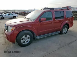 2005 Nissan Pathfinder SE z VIN 5N1AR18U05C770384, wystawiony jako Copart lot #50765105 z przebiegiem 180 256 mil mil oraz Szkoda całkowita • Salvage title. Historia ofert i sprzedaży dostępna na DreamBid. Obrazek 1.