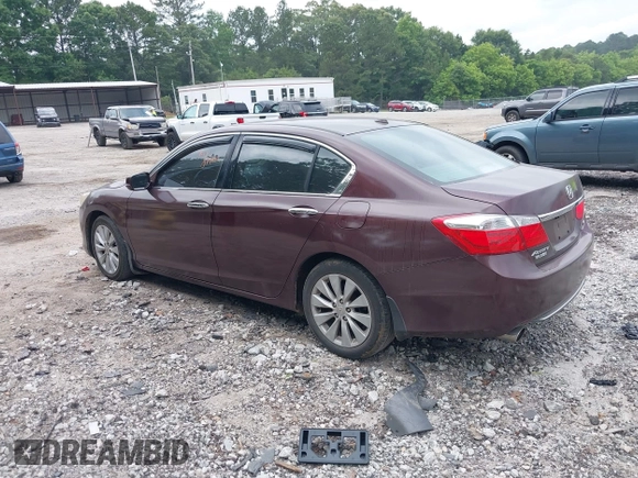 2015 Honda Accord Touring with VIN 1HGCR3F9XFA010985, listed as a IAAI auction lot 42400903 with 231,607 mi miles and . Bid and sale history available at DreamBid. Image 3.