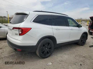 2022 Honda Pilot Special Edition with VIN 5FNYF6H22NB067279, listed as a Copart auction lot 53303305 with 36,386 mi miles and Salvage Title. Bid and sale history available at carsss.com. Image 3.