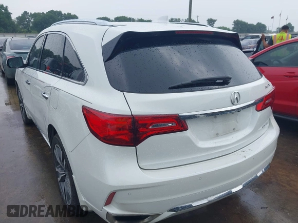 2020 Acura MDX Advance with VIN 5J8YD4H80LL025946, listed as a IAAI auction lot 42196824 with 36,078 mi miles and . Bid and sale history available at DreamBid. Image 3.