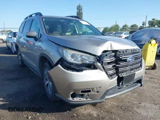 2019 Subaru Ascent Premium with VIN 4S4WMACD6K3459744, listed as a IAAI auction lot 41960104 with 123,401 mi miles and . Bid and sale history available at DreamBid. Image 1.