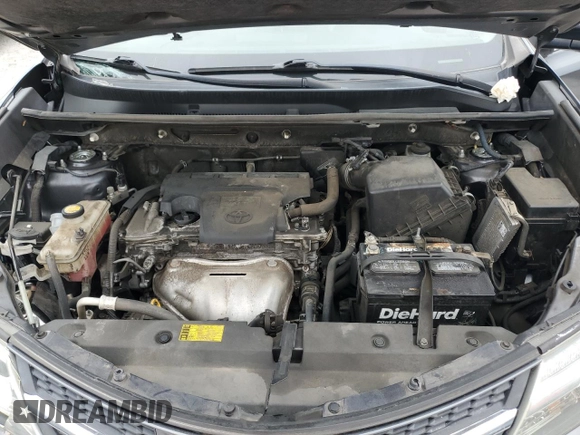 2013 Toyota RAV4 XLE with VIN JTMRFREV4DD044404, listed as a Copart auction lot 57251405 with 240,963 mi miles and Salvage title. Bid and sale history available at DreamBid. Image 12.