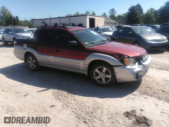 2003 Subaru Baja Special Sports с VIN 4S4BT62C837113082, выставлен на аукционе IAAI как лот 42281034 с пробегом 284 322 миль миль и . История ставок и продаж доступна на DreamBid. Изображение 1.