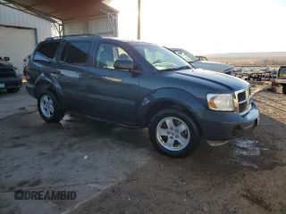 2007 Dodge Durango SXT with VIN 1D8HD38PX7F581669, listed as a Copart auction lot 84925894 with 82,436 mi miles and Non repairable. Bid and sale history available at DreamBid. Image 4.