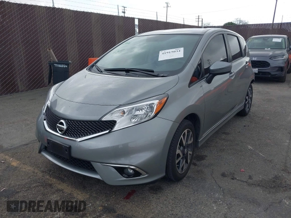 2015 Nissan Note SV with VIN 3N1CE2CP4FL432785, listed as a IAAI auction lot 41915034 with 6,902 mi miles and . Bid and sale history available at DreamBid. Image 2.