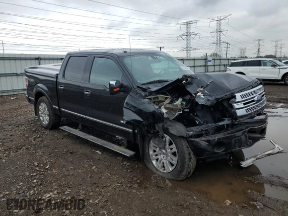 2013 Ford F-150 XL with VIN 1FTFW1ET7DFD31727, listed as a Copart auction lot 55254245 with 103,050 mi miles and Salvage title. Bid and sale history available at DreamBid. Image 4.