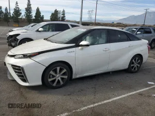 2019 Toyota Mirai with VIN JTDBVRBD4KA005939, listed as a Copart auction lot 85943754 with 53,462 mi miles and Salvage title. Bid and sale history available at DreamBid. Image 1.