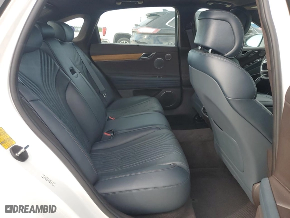 2021 Genesis G80 3.5T Prestige with VIN KMTGC4SD2MU048418, listed as a Copart auction lot 73874014 with 0 mi miles and Salvage Title. Bid and sale history available at carsss.com. Image 10.