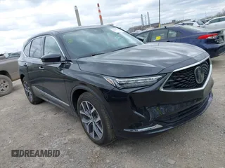 2024 Acura MDX Technology z VIN 5J8YE1H43RL025070, wystawiony jako IAAI lot #42038337 z przebiegiem 13 995 mil mil oraz . Historia ofert i sprzedaży dostępna na DreamBid. Obrazek 1.