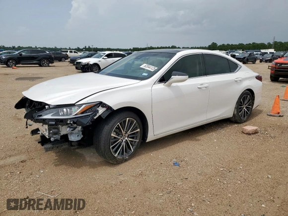2023 Lexus ES 350 с VIN 58ADZ1B1XPU140020, выставлен на аукционе Copart как лот 62044125 с пробегом 7 251 миль миль и Списание • Salvage title. История ставок и продаж доступна на DreamBid. Изображение 1.