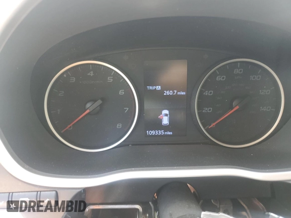 2020 Mitsubishi Eclipse Cross ES z VIN JA4AS3AA6LZ036325, wystawiony jako Copart lot #51579455 z przebiegiem 109 335 mil mil oraz Szkoda całkowita • Salvage title. Historia ofert i sprzedaży dostępna na DreamBid. Obrazek 9.