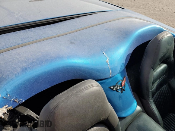 2000 Chevrolet Corvette with VIN 1G1YY32G0Y5116605, listed as a Copart auction lot 72170424 with 53,877 mi miles and Salvage Title. Bid and sale history available at carsss.com. Image 10.