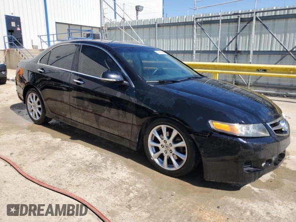 2007 Acura TSX with VIN JH4CL96887C017190, listed as a Copart auction lot 48474485 with 113,107 mi miles and Non Repairable. Bid and sale history available at carsss.com. Image 4.