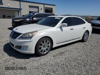 2012 Hyundai Equus Signature z VIN KMHGH4JH5CU050422, wystawiony jako Copart lot #51899685 z przebiegiem 64 641 mil mil oraz Szkody całkowita. Historia ofert i sprzedaży dostępna na DreamBid. Obrazek 1.