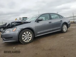 2014 Volkswagen Passat Wolfsburg Edition with VIN 1VWAS7A33EC102654, listed as a Copart auction lot 81728664 with 177,398 mi miles and Non repairable. Bid and sale history available at DreamBid. Image 1.