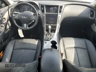 2017 Infiniti Q50 Premium z VIN JN1EV7AP0HM742479, wystawiony jako Copart lot #56358265 z przebiegiem 80 911 mil mil oraz Szkoda całkowita • Salvage title. Historia ofert i sprzedaży dostępna na DreamBid. Obrazek 8.
