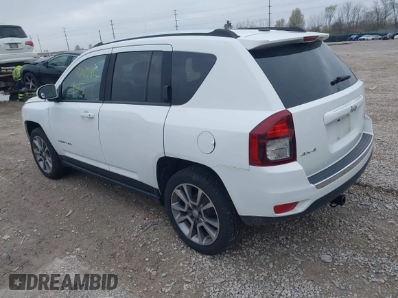 2016 Jeep Compass Latitude with VIN 1C4NJDEB6GD534157, listed as a IAAI auction lot 42022813 with 147,000 mi miles and . Bid and sale history available at DreamBid. Image 3.