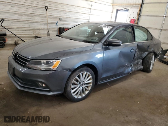 2015 Volkswagen Jetta SE with VIN 3VWD17AJ8FM229267, listed as a Copart auction lot 52338745 with 99,715 mi miles and Non repairable. Bid and sale history available at DreamBid. Image 1.