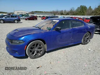 2019 Dodge Charger GT with VIN 2C3CDXHG8KH658647, listed as a Copart auction lot 47192515 with 151,601 mi miles and Salvage Title. Bid and sale history available at DreamBid. Image 1.
