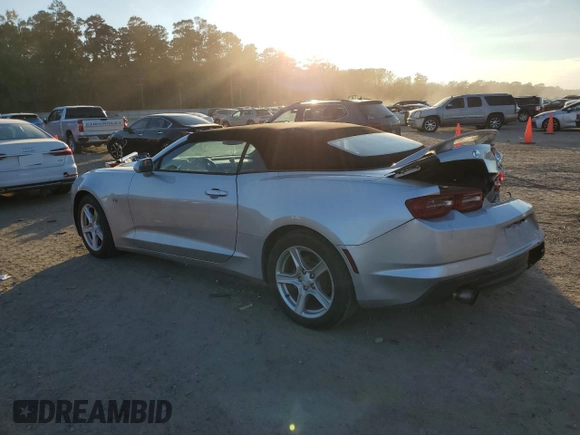 2019 Chevrolet Camaro 1LT with VIN 1G1FB3DX8K0126471, listed as a Copart auction lot 82988744 with 89,108 mi miles and Salvage Title. Bid and sale history available at carsss.com. Image 2.