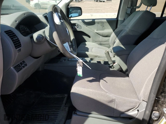 2021 Nissan Frontier SV with VIN 1N6ED0EBXMN716155, listed as a Copart auction lot 56587325 with 39,100 mi miles and Salvage title. Bid and sale history available at DreamBid. Image 7.