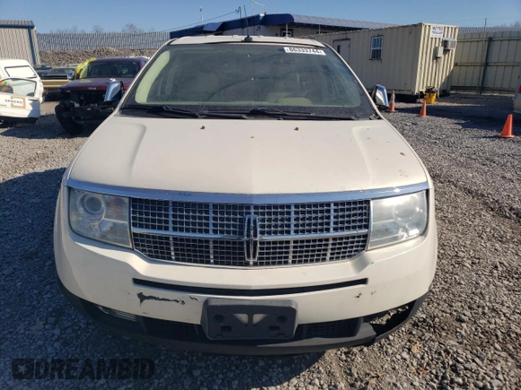 2007 Lincoln MKX with VIN 2LMDU68C47BJ05107, listed as a Copart auction lot 86333744 with 216,405 mi miles and Salvage Title. Bid and sale history available at carsss.com. Image 5.
