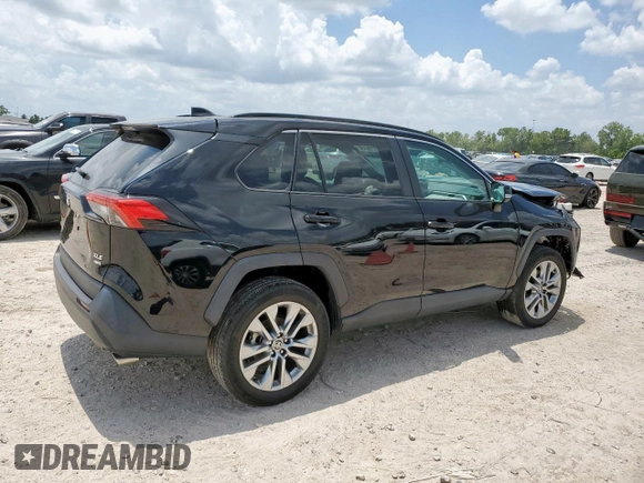 2022 Toyota RAV4 XLE Premium with VIN 2T3A1RFVXNC310217, listed as a Copart auction lot 65779855 with 31,626 mi miles and Salvage title. Bid and sale history available at DreamBid. Image 3.